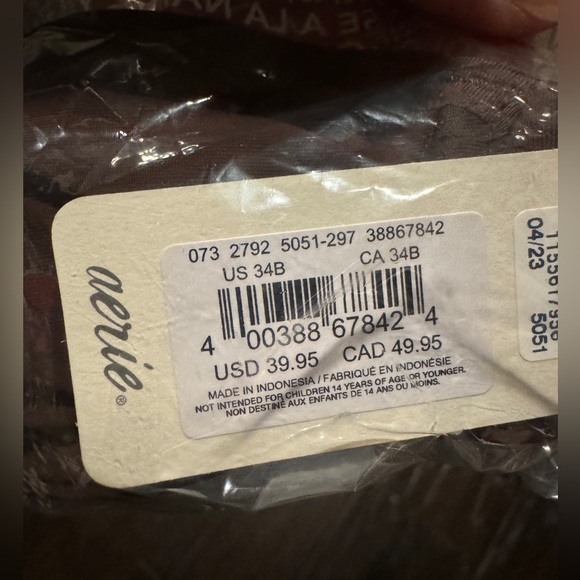 🤎 NWT! Aerie Smoothez Unlined Buttery Soft Bra - Picture 8 of 9